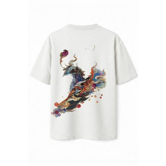 Celestial Phoenix Oversized Tee