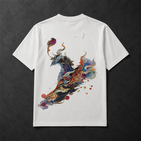 Celestial Phoenix Oversized Tee
