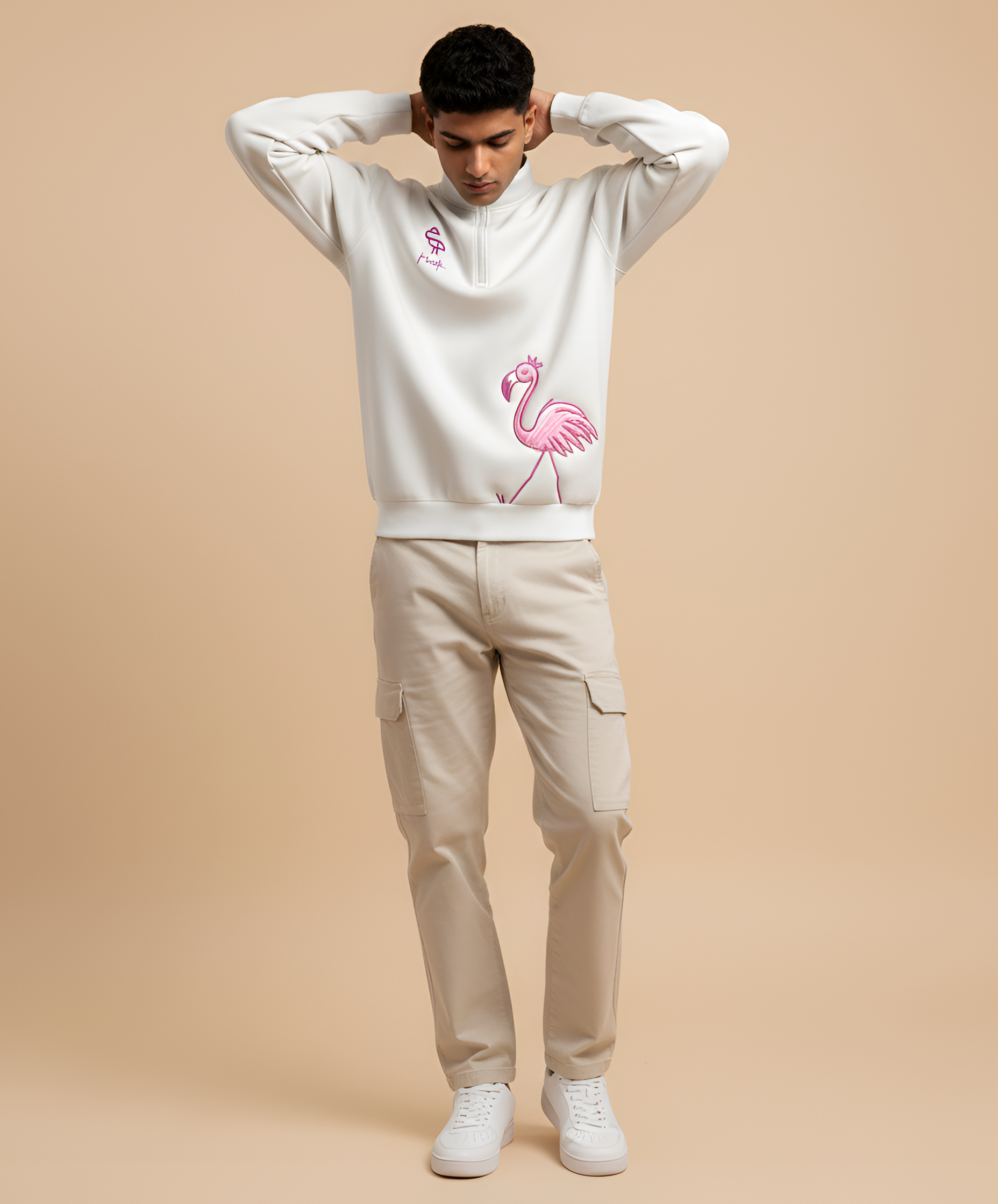 KIXOR TechCore Hybrid Puff Sweatshirt – 380 GSM Oversized