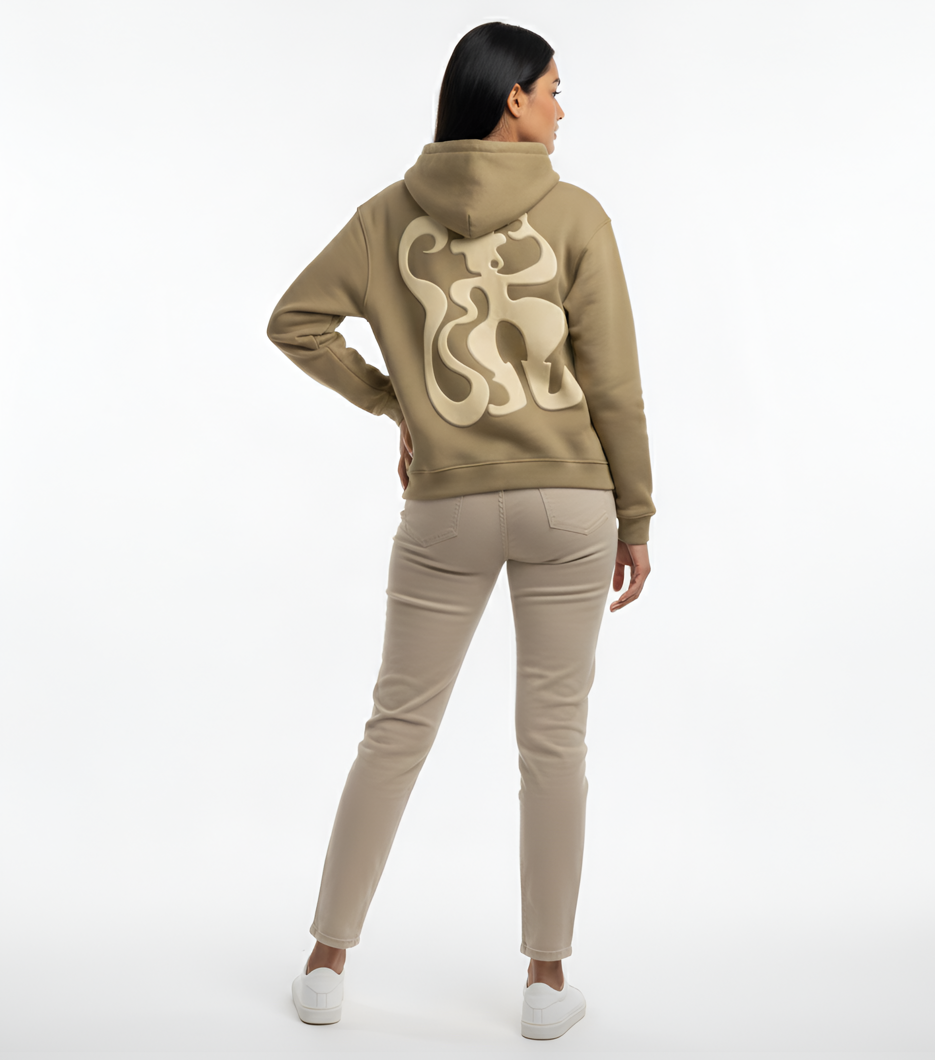 KIXOR Statement Puff Hoodie – 380 GSM Oversized