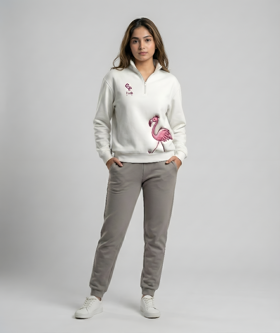 KIXOR TechCore Hybrid Puff Sweatshirt – 380 GSM Oversized