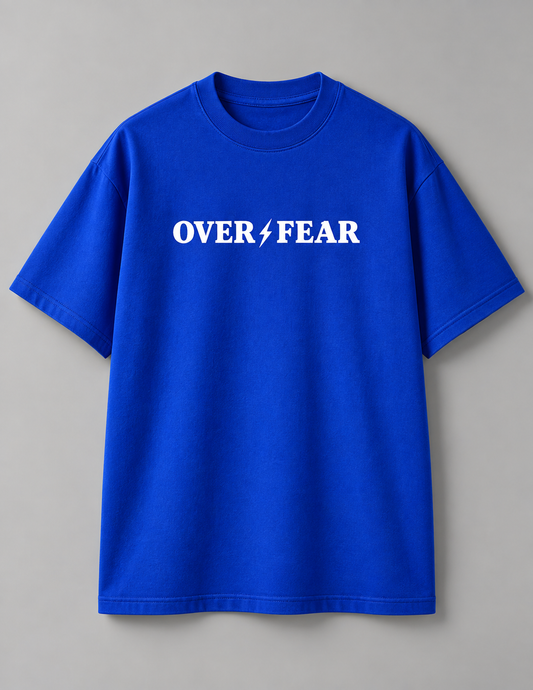 Faith Over Fear Royal Blue