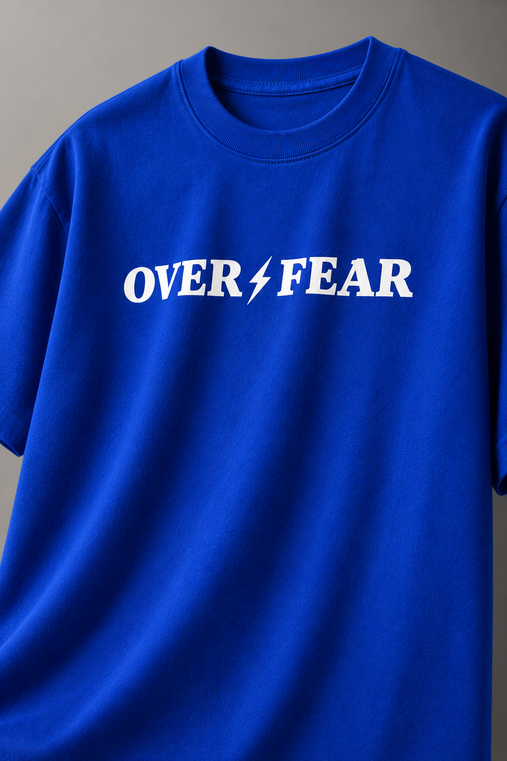 Faith Over Fear Royal Blue