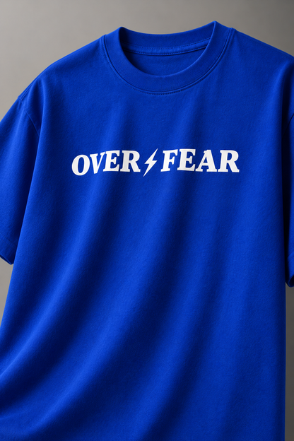 Faith Over Fear Royal Blue