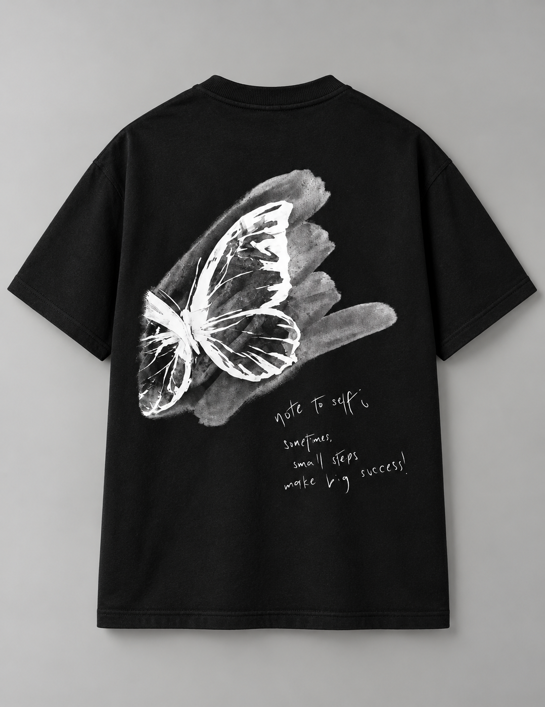 Small Steps Butterfly Black