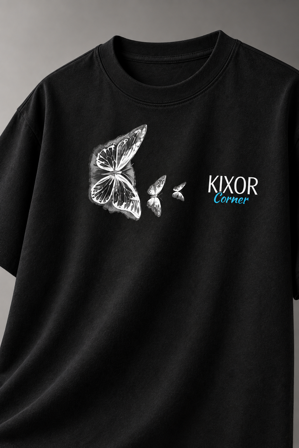 Small Steps Butterfly Black