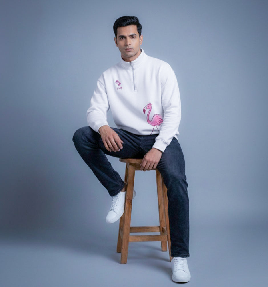 KIXOR TechCore Hybrid Puff Sweatshirt – 380 GSM Oversized