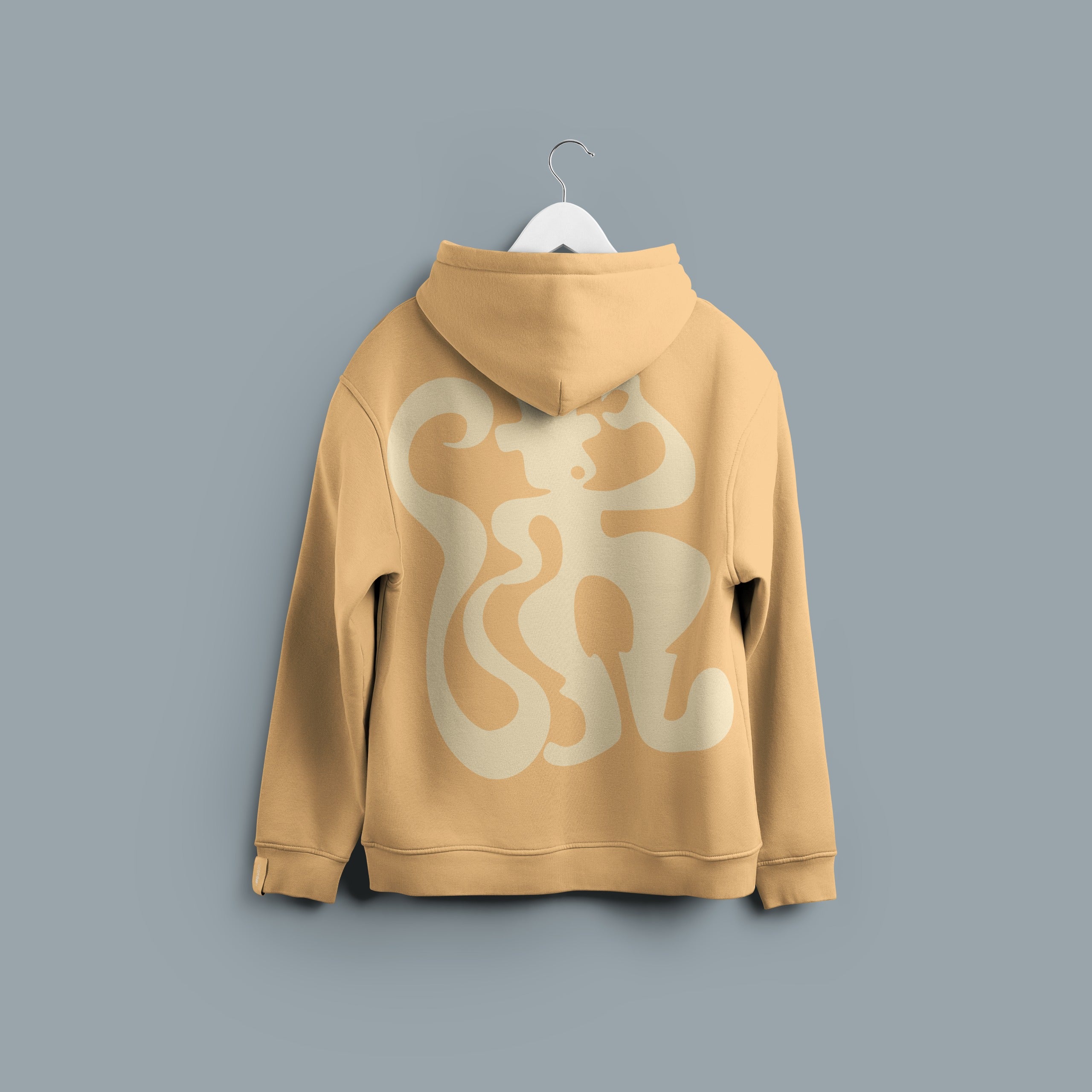 KIXOR Statement Puff Hoodie – 380 GSM Oversized