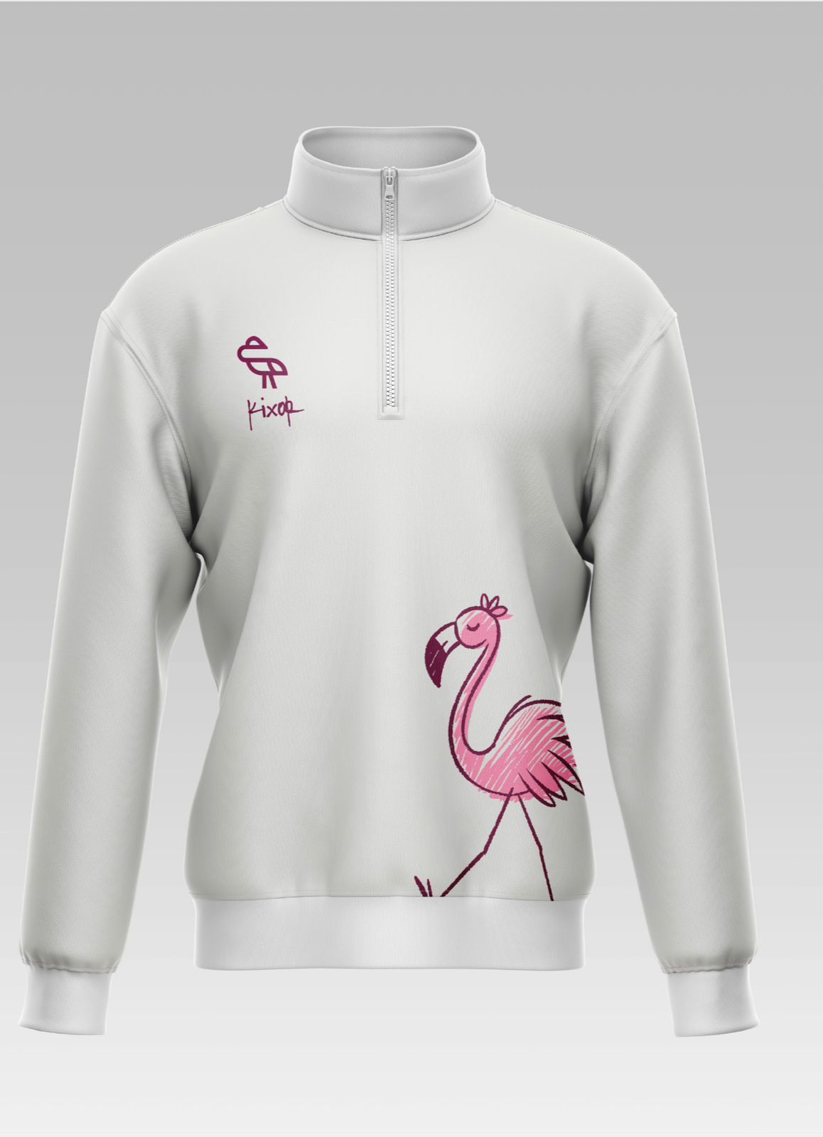 KIXOR TechCore Hybrid Puff Sweatshirt – 380 GSM Oversized