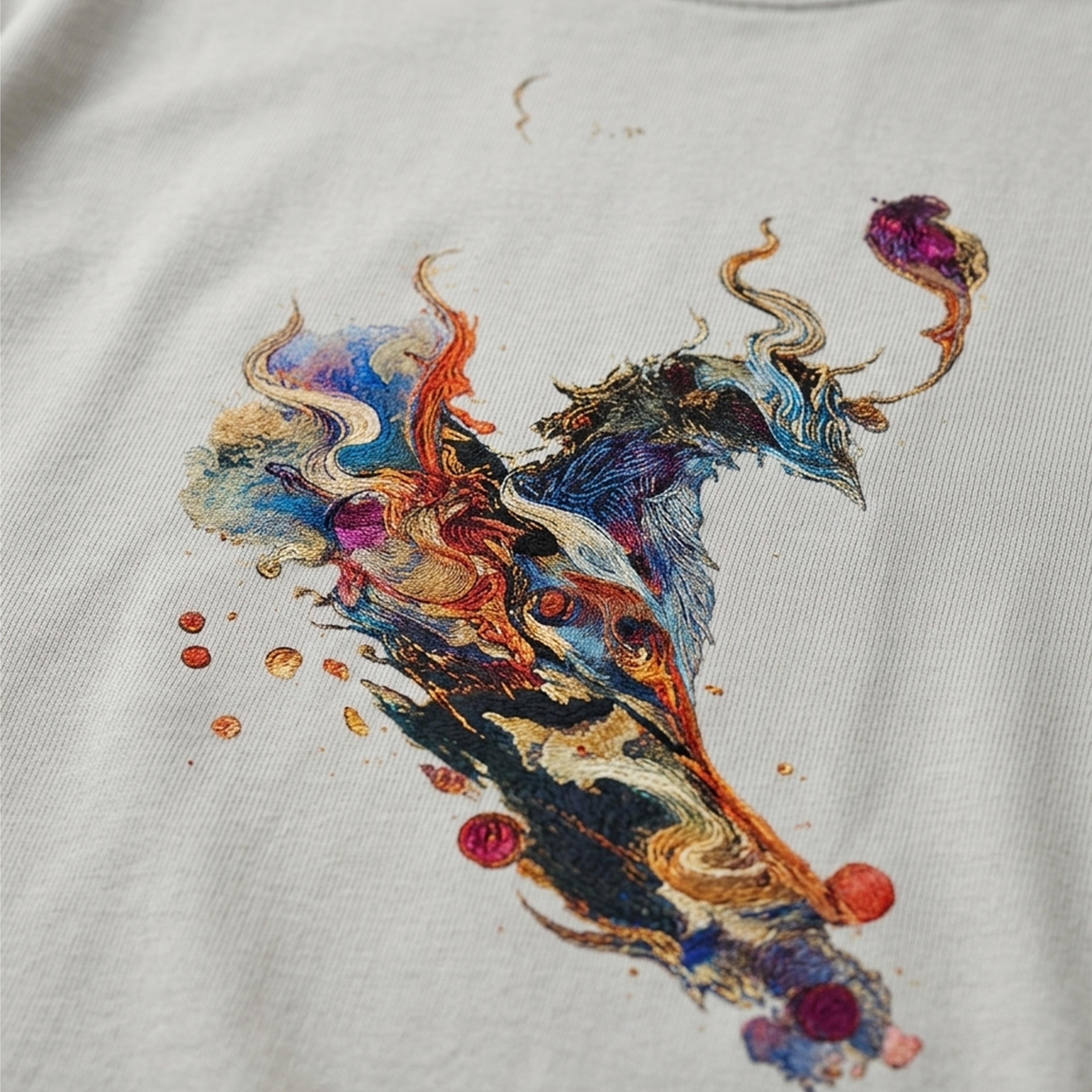 Celestial Phoenix Oversized Tee