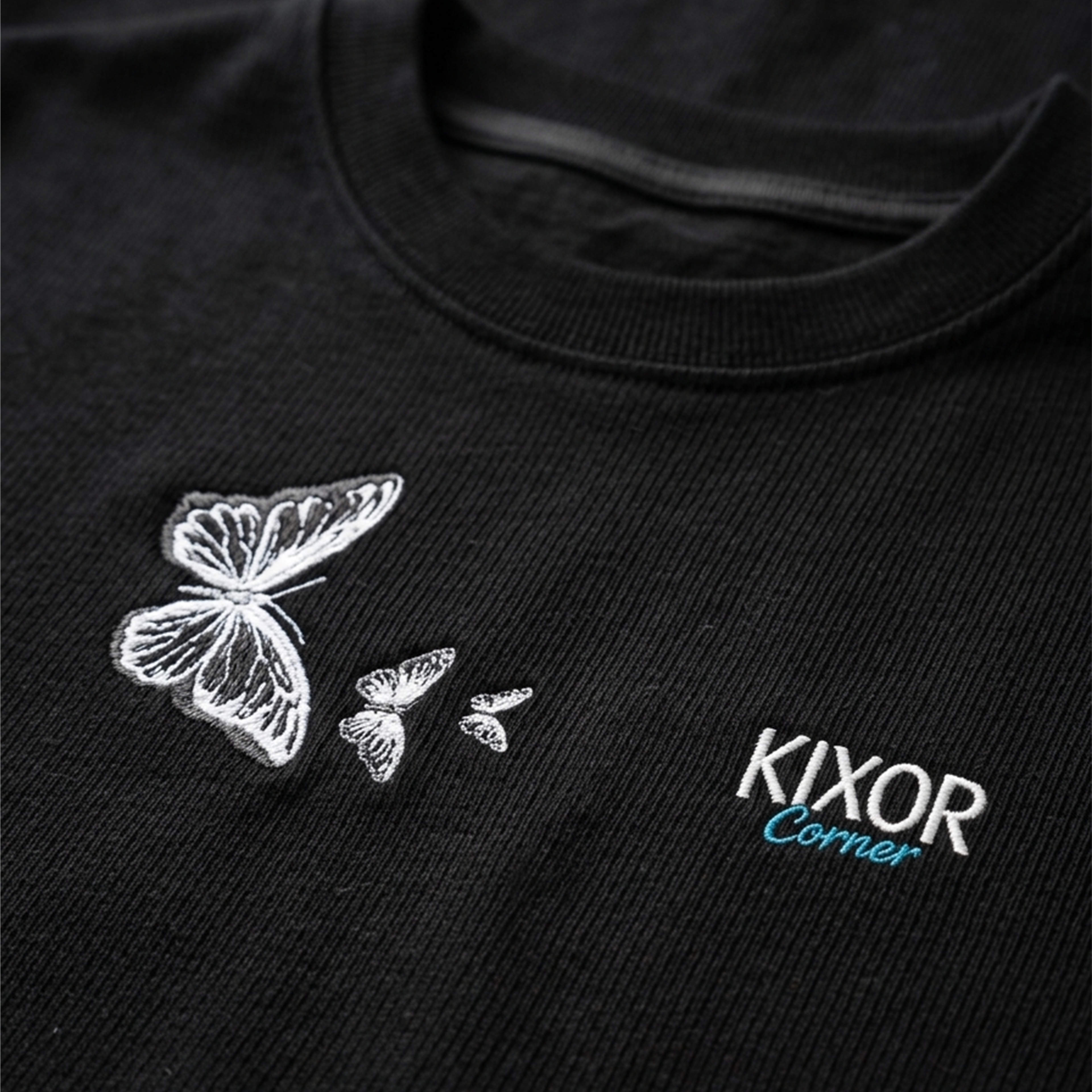 Small Steps Butterfly Black
