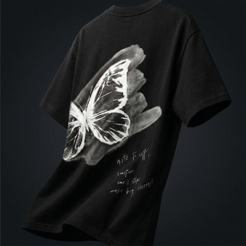 Small Steps Butterfly Black