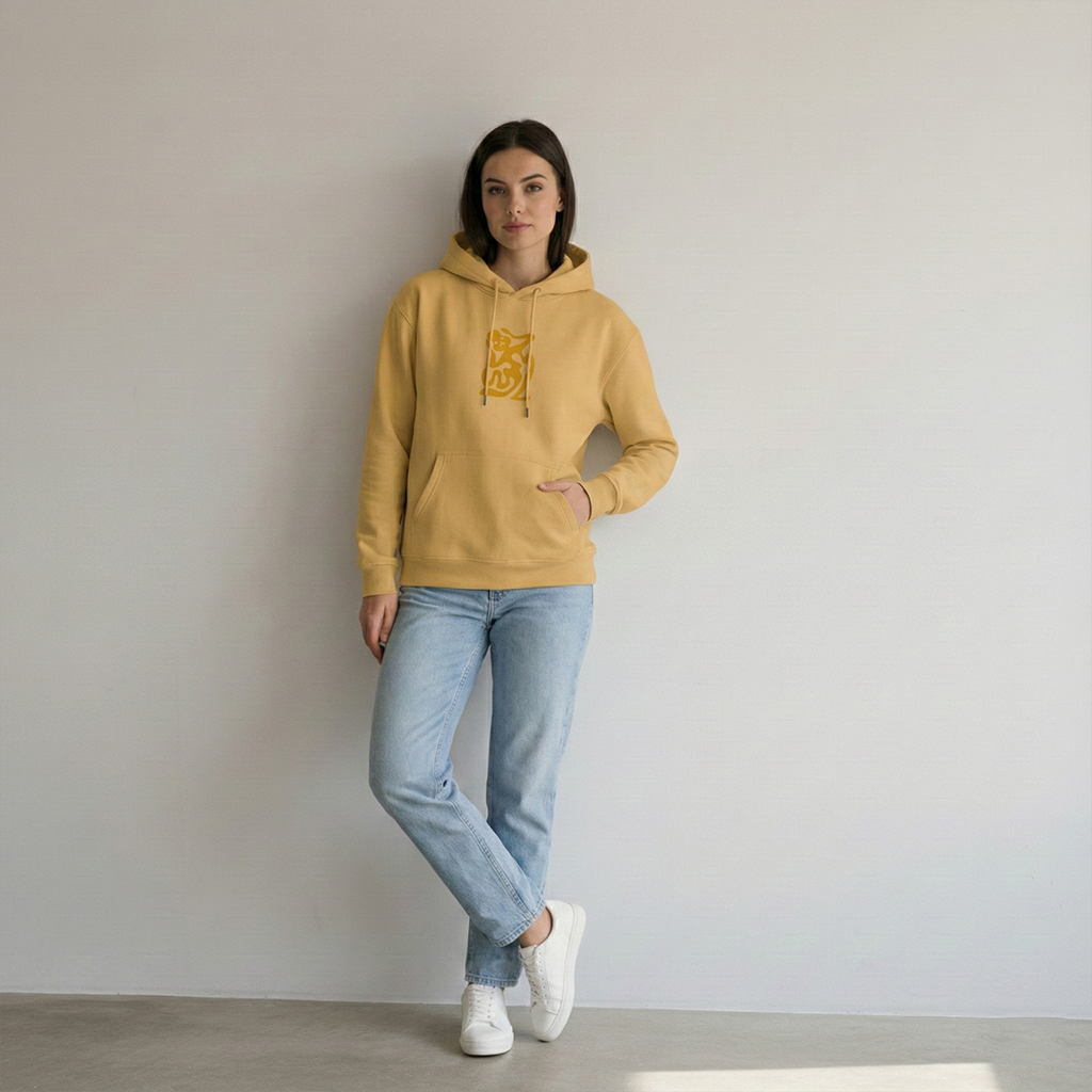 KIXOR Statement Puff Hoodie – 380 GSM Oversized